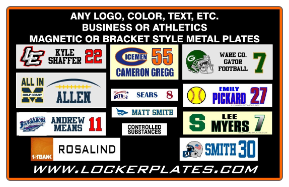 VINYL STICKER LOCKERPLATES VINYL STICKER LOCKERPLATES