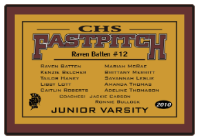 SB Metal Plaque SB Metal Plaque